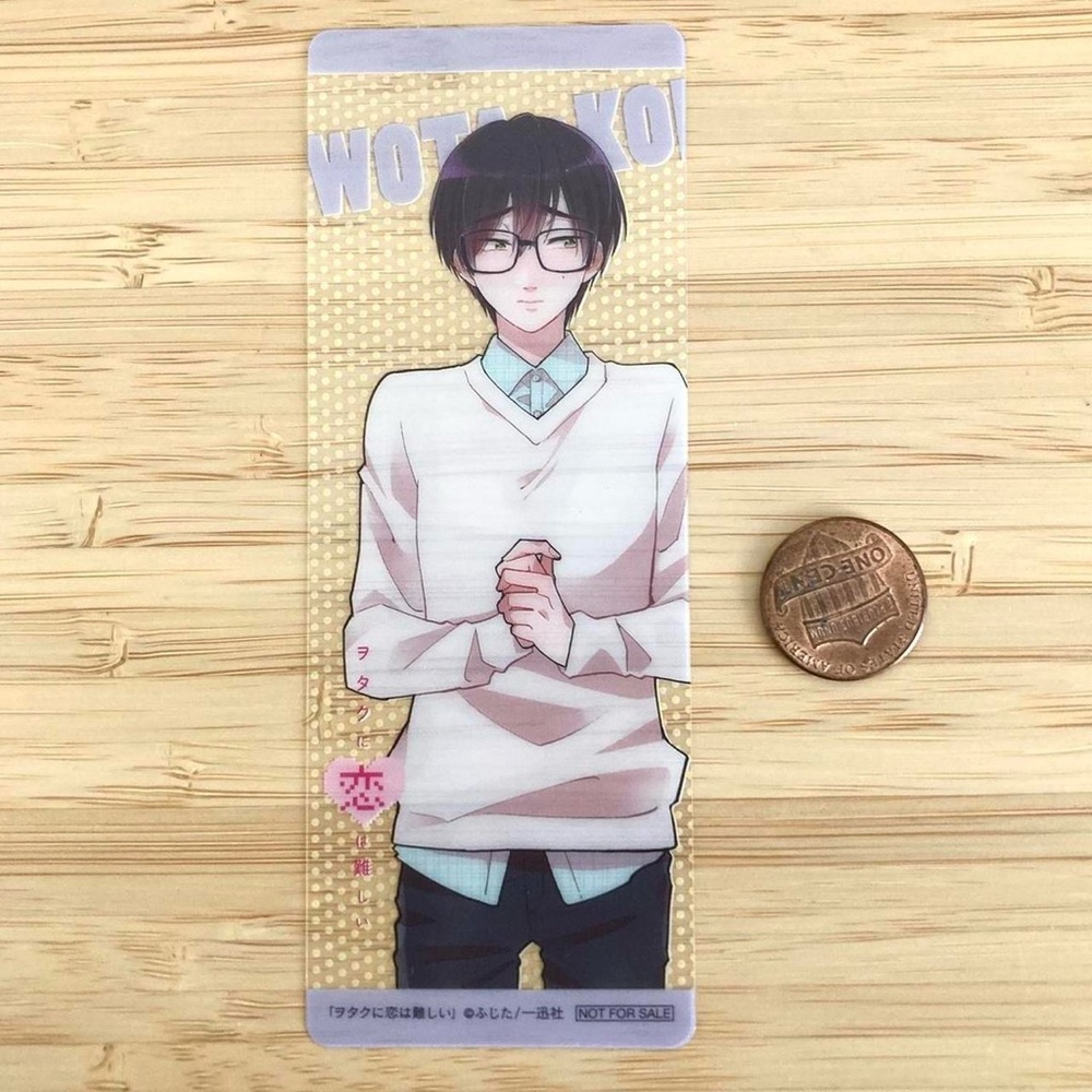 Rare EXCLUSIVE wotakoi love is hard for otaku bookmark